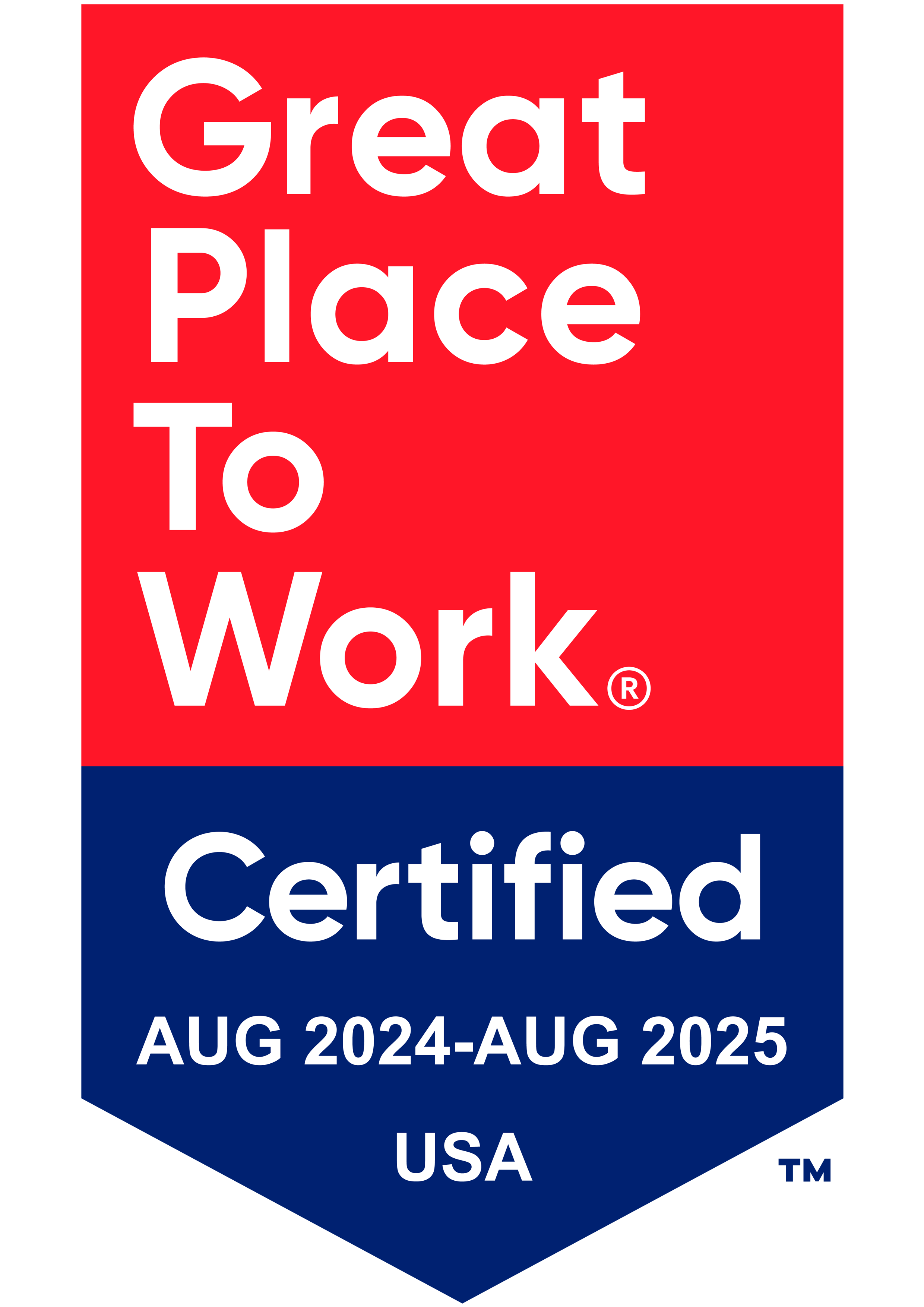 Great Place to Work Badge